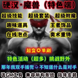 魔兽世界单机WOW90级5X熊猫人特色装备技能附魔硬汉超变急速版