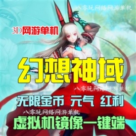 3D网游单机 幻想神域单机版仿DN单机一键服务端 无限金币...