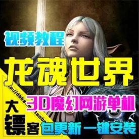 龙魂世界单机版 西方魔幻3D网游一键服务端 GM游戏口令ID