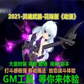 2021灵魂武器SoulWorker72级花嫁版单机VM一键端PC大型3D游戏